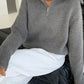 Turtleneck Zipper Sweater