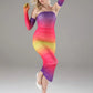 Strapless Dress With Gloves