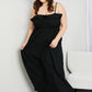 White Birch Full Size Spaghetti Strap Ruffled Maxi Dress