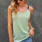 Contrast Spliced Lace Cami
