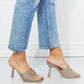 Cape Robbin Decorative Buckle Heels