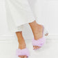 Cape Robbin Fur Strap Slide Heels