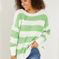 CY Fashion Thrill of the Moment Striped Sweater