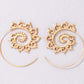 Vintage Zinc Alloy Dangle Earrings