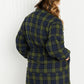 Davi & Dani Make an Entrance Full Size Button Front Shirt Dress