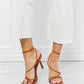 Cape Robbin Strappy Square Toe Heel Sandals