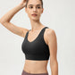 Comfortable Cutout Crisscross Sports Bra
