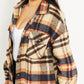 CY Fashion Crushing on Fall Full Size Plaid Shacket