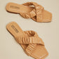 Cape Robbin Déjà Vu Ruched Slides