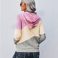Colorblock Pocketed Hoodie