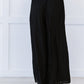 Zenana Pleats for Days Full Size Run Palazzo Pants