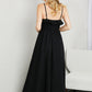 White Birch Full Size Spaghetti Strap Ruffled Maxi Dress
