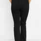 Cello Marley Full Size Elastic Waist Flared Jeggings