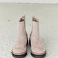 Weeboo Elastic Panel Faux Leather Booties
