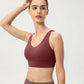 Comfortable Cutout Crisscross Sports Bra