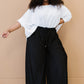 Zenana Pleats for Days Full Size Run Palazzo Pants