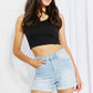 Vervet by Flying Monkey Full Size Cuffed Denim Shorts