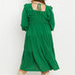 Davi & Dani Rooftop Reservation Full Size Layered Ruffle Midi Dress