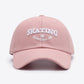 SKATING Letter Embroidery Baseball Cap