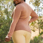 Zenana Better Odds Full Size Microfiber Turtleneck Top