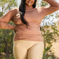 Zenana Better Odds Full Size Microfiber Turtleneck Top