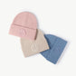 Smiley Face Rib-Knit Beanie
