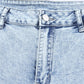Distressed Frayed Trim Flared Jeans