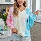 Tie-Dye Dropped Shoulder Hoodie