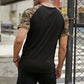 Camouflage Raglan Print Tee