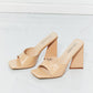 Cape Robbin Slide-On Tapered Heels