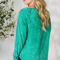 Zenana Round Neck Long Sleeve Top