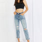 Vervet by Flying Monkey Let You Go Full Size Distressed Jeans