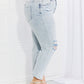 Vervet by Flying Monkey Stand Out Full Size Distressed Cropped Jeans