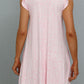 Butterfly Sleeve Round Neck Dress