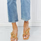 Cape Robbin Chunky Chain Detail Heels in Nude