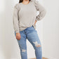CY Fashion Addicted to You Ruffle Shoulder Top