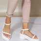 Weeboo Time is Now Strappy Platform Sandals