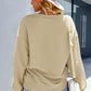Dropped Shoulder Balloon Sleeve Sweatshirt