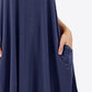 Curved Hem Pocket Tank Dress