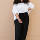 Zenana Pleats for Days Full Size Run Palazzo Pants