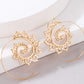 Vintage Zinc Alloy Dangle Earrings