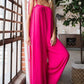 Veveret Pocketed Spaghetti Strap Wide Leg Jumpsuit