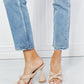 Cape Robbin Twist-Detail  Tapered Heels