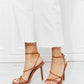 Cape Robbin Strappy Square Toe Heel Sandals