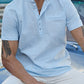 Short Sleeve Henley Shirt