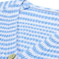 Striped Rib-Knit Lantern Sleeve Cardigan