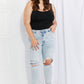 Vervet by Flying Monkey Stand Out Full Size Distressed Cropped Jeans