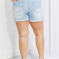 Vervet by Flying Monkey Full Size Cuffed Denim Shorts