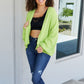 Davi & Dani Stay Sweet Full Size Cardigan