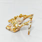 Cape Robbin Chunky Chain Detail Heels in Yellow